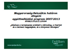 Nyitókonferencia előadások kivonata#1 Gáncs Viktor előadása, 2013. 01. 23.